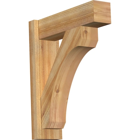 Legacy Block Rough Sawn Outlooker, Western Red Cedar, 6W X 20D X 24H